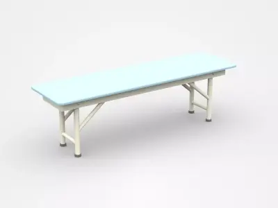 Industrial Working Table  3D model