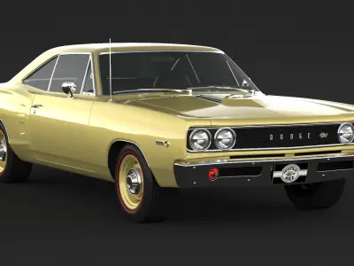 1968 Dodge Coronet Super Bee 3D model