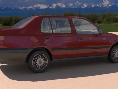 Volkswagen Jetta 1992 3D model