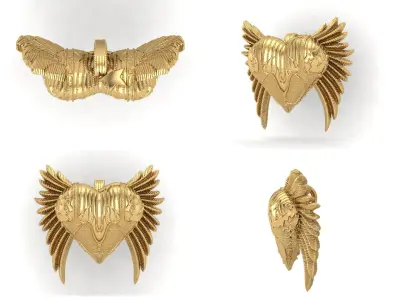 pendant ak 4 3D print model