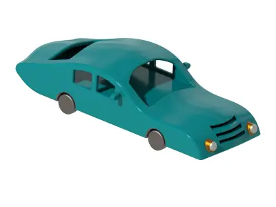 Stylish Sports Car 3D print model