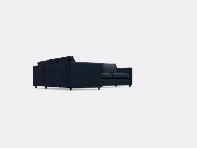 VIMLE Corner sofa 5-seat 7 Low-poly 3D model