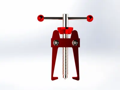 Puller screwdriver 3D model