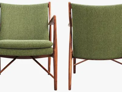 FJ 45 easy chair model 45 3D model