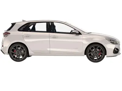 Hyundai i30 2020 3D model