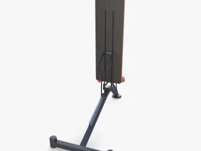 Adjustable bench 3D model