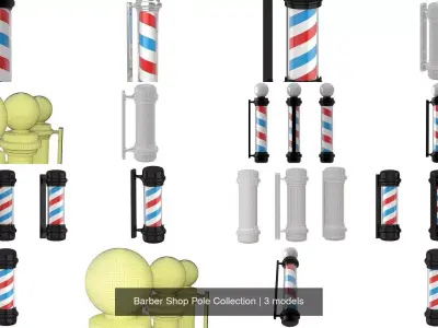 Barber Shop Pole Collection