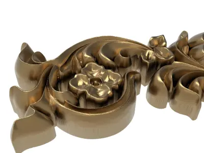  decorative pattern ready for 3D printing 3D model 47