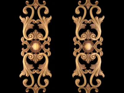 Decorative Ornaments - 06 3D model