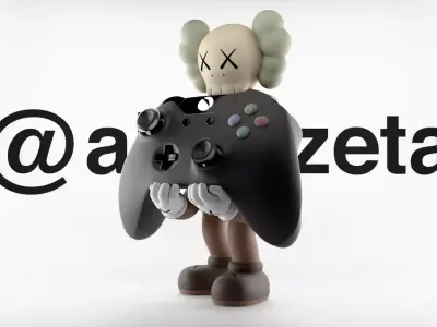 Kaws Controller Stand Xbox One Series X Microsoft for Print 3D print model
