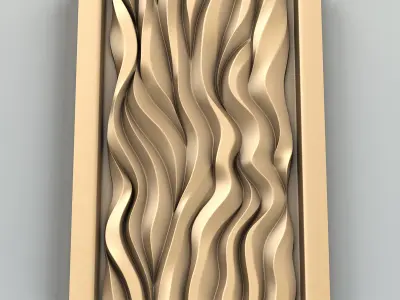 Wall Panel 005 3D model