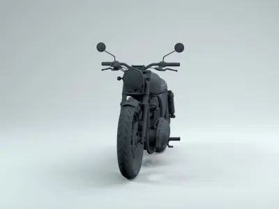 triumph boober style 3D model