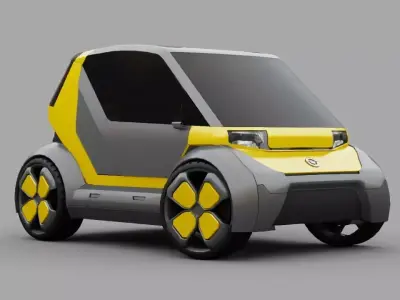 City Car Mini  3D model