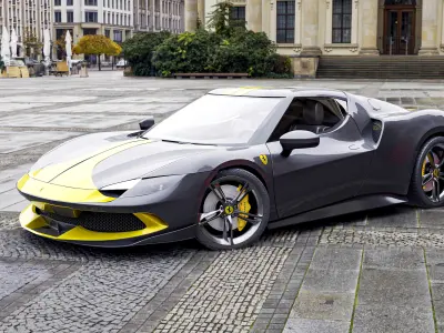 Ferrari 296 GTB 2022 3D model