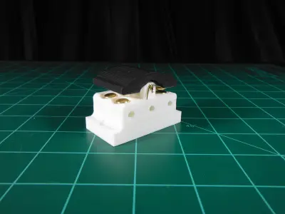  DPDT Momentary Screw Switch  3D print model