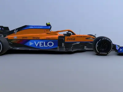 McLaren MCL35M - Formula 1 3D model
