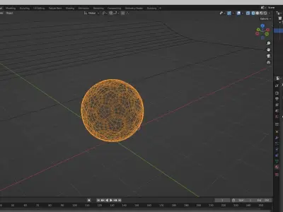 soccer ball 3D model 19