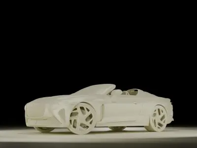 Bentley Mulliner Bacalar 3D model 3D model