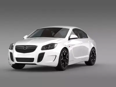 Opel Insignia OPC 2009 2013 3D model