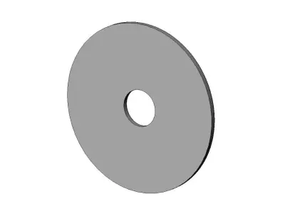 Concentric wave ripple modern ceiling rosette and wall art 3D print model