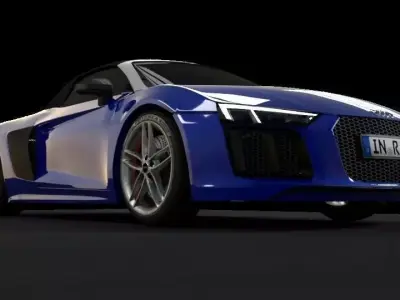 Car Model audi sports 3D print model