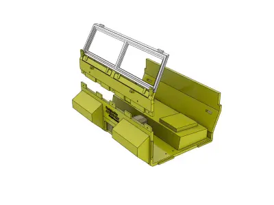 LAND ROVER SERIES III 88 MODEL SHORT VERSION 3D print model