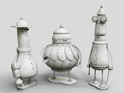 Machinarium Collection Vol 1 3D model