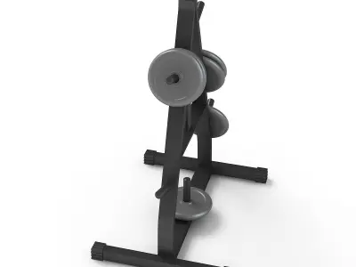 Weight Plate Tree  3D model