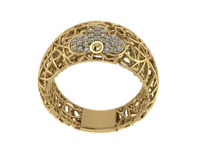Net Ring  3D print model