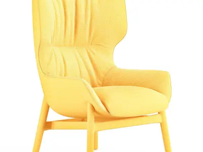 XAYLON armchair By PARLA design Low-poly 3D model