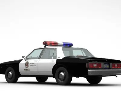 Chevrolet Impala Police 3D model