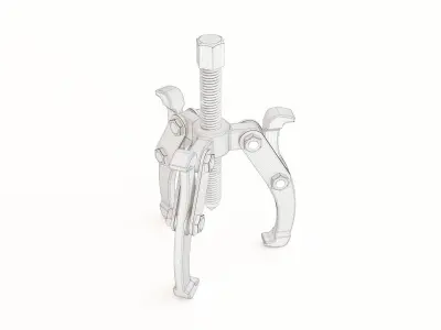 Bearing extractor 02 3D model