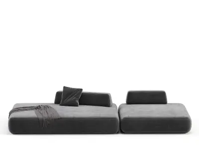 BOCA TOMMY Sofa 2 3D model
