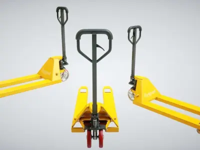 Manual Forklift 3D model