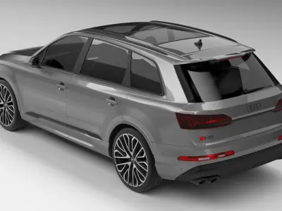 Audi SQ7 2024 3D model