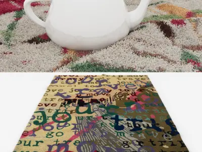 Rugs No 852 Low-poly 3D model