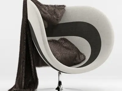 Contemporary Chair 2 3D model