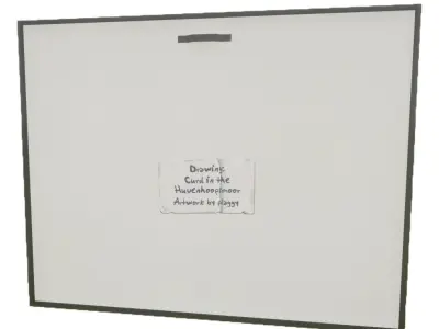 Picture Frame - World Low-poly 3D model purchase
