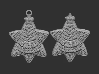 Startree cookie decor  3D print model