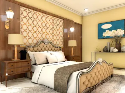 Resort Interior Design 3D model