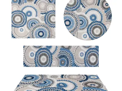 Rugs No 472 Low-poly 3D model
