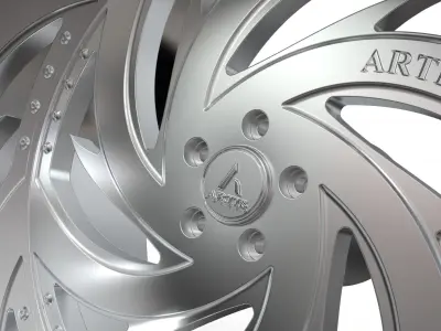 ARTIS FORGED SPADA WHEEL 3D print model
