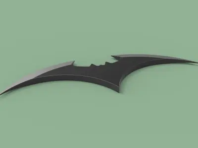 Batarang version 4 3D model