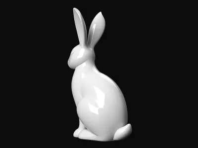 Rabbit 3D print model buy