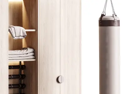 Gym equipment 06 3D model