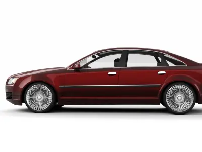 Audi A8 Quattro 2005  3D model