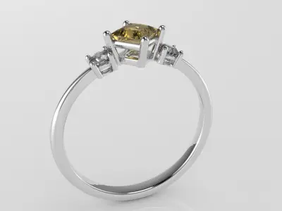 Minimalist Nova Ring 3D Model 3D print model