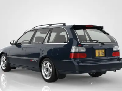 Toyota Corolla BZ-Touring Wagon 3D model