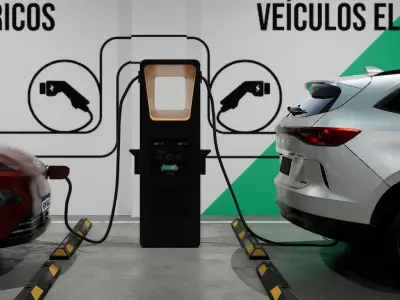 Car Charger EFACEC HV 175 - 350 kw 3D model