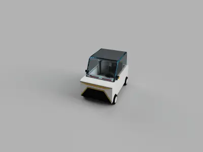 Small car  3D model